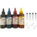 4 Pack Refill Ink Bottle for Canon cartridge PG-243 CL-244 PG-245 CL-246 XL PIXMA MX492 MG2520 MG2522 MG2420 Printers