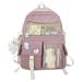 ADVEN Kawaii Nylon Women Backpack Cute Travel Rucksack for Teen Girls School Bag Student Bookbag