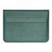 13.3-14 Inch Laptop Stand Sleeve Case Faux Suede Leather for 13.3 13.5 13.6 14in MacBook