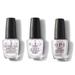 OPI Nail Lacquer Polish SET [Base Coat & Top Coat & Peace Of Mined 0.5 oz - #NLF001] FALL WONDERS Collection Fall 2022 * BEAUTY TALK LA *