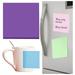 Pgeraug Sticky Notes 3*3 Feet Tearable And Super Sticky Notes Bright Colors 100 Sheets Sticky Note Purple