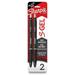 Sharpie S-Gel Pens - 0.7 mm Pen Point Size - Black Gel-based Ink - Black Barrel - 2 / Pack | Bundle of 5 Packs