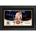 Alexa Bliss WWE Golden Moments Framed 10" x 18" 2017 Payback Collage with a Piece of Match-Used Canvas - Limited Edition 250