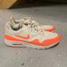 Nike Shoes | Nike Air Max Shoes ! | Color: Orange/White | Size: 7