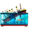 PYPIBAWLY Titanic Sink and Break in Half Toy Building Blocks, Titanic Cruise Ship Model Toy, Titanic Model Ship Kit, Boat Bricks Kit 256 PCs