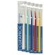 Curaprox 5 x Toothbrush CS 820 – Manual Toothbrush for Adults with 820 Soft Curen Bristles – Random Colour