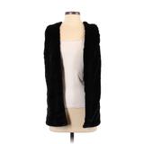 Liz Claiborne Faux Fur Vest: Black Jackets & Outerwear - Women's Size Small