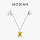 Modian-Pendentif Constellations en argent regardé 925 pour femme bijoux fantaisie pour fille