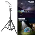 Lampe LED d'extérieur portable avec trépied réglable lanterne de camping lampe de travail USB