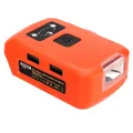 Adaptateur de batterie pour Black & Decker batterie articulation on 14.4-20V chargeur USB pour