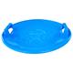 vidaXL Round Sledge Blue 66.5 cm PP