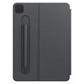 Black Rock Magnetische Hülle, Case Passend für Apple iPad Pro 4. Generation 2022 11 Zoll I Stoßfeste Smart Cover, Stifthalter (Schwarz)