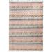 Casavani Pure Cotton Geometric Yoga Area Rug Pink 2.6x10feet