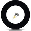 ProDarts 45 5cm Dart Surround - Black Ring Backboard for Dartboards - Wall Protection Without Mounting - Professional Dart Accessories