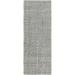 Mark&Day Area Rugs 2x8 Redlands Modern Gray Runner Area Rug (2 6 x 8 )