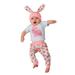 Relanfenk Easter Baby Boys Girls Rabbit Printed Romper Bodysuit+Pants Hat Outfits