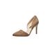 Women's Dorsay 2 Pump by French Connection in Taupe Suede (Size 6 M)