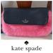 Kate Spade Bags | Kate Spade Evening Belles Steffe Clutch Bag | Color: Black/Pink | Size: Approx 9.75” X 9.75”