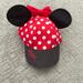 Disney Accessories | Minnie Mouse Hat | Color: Black/Red | Size: Os