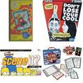 Assorted Board Games 4 Pack Bundle: Build-A-Bear Workshop Pin the Heart on the Bear Game Dont Lose Your Cool Game Electronic Adult Party Game Ages 12 & Up The Simpsons Scene It? The Game Spin Mas