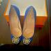 Kate Spade Shoes | Kate Spade Blue /Cobalt Satin Heels | Color: Blue | Size: 10