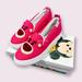 Disney Shoes | Disney Tsum Tsum Lotso Loafers | Color: Pink/White | Size: 6.5