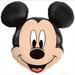 Disney Other | (Set 2) Disney Junior Mickey Mouse Head 35" Foil Party Balloon | Color: Black/Cream | Size: 35"