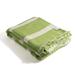 Latitude Run® 100% Cotton Blanket in Green | 90 H x 63 W in | Wayfair 9914C887FA2E461FB2CBA4616591598D