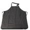 Chef Revival 619BA-WS Cotton Pinstripe Bib Apron, 29 x 38