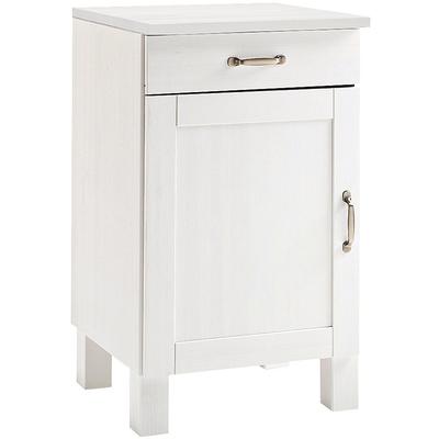 Unterschrank HOME AFFAIRE "Alby", weiß, B:50cm H:85cm T:50cm, Schränke, Breite 50 cm, 1 Tür, 1 Schublade Image
