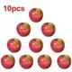 Cogfs Artificial Delicious Red Apples Large Realistic Fruits Kitchen Home Wedding Party Food Decor 10 Pcs