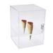 DENEST Ice Cream Cone Cabinet | Sugar & Waffle Cone Storage | Clear Cabinet 30*22*22cm