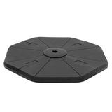 Crestlive Products 220 lbs Black Patio Cantilever Umbrella Base Square Stand