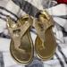 Michael Kors Shoes | Girls Gold Michael Kors Sandals | Color: Gold | Size: 3bb