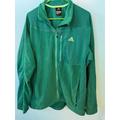 Adidas Jackets & Coats | Adidas Mens Green Fleece Jacket Sz Xl | Color: Green | Size: Xl