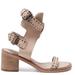 Free People Shoes | Brand New Free People Happiness Block Sandal | Color: Cream | Size: 9