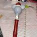 Disney Toys | Disney Parks Exclusive- Santa Mickey Holiday Led Musical Light Up Snow Wand | Color: Red/White | Size: Osb