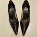Gucci Shoes | Gucci Vintage Chocolate Brown Leather Pump Pointed Toe Size 9b Tom Ford Era | Color: Brown | Size: 9