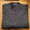 American Eagle Outfitters Sweaters | American Eagle V Neck Sweater | Color: Gray | Size: Xl