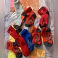 Nike Accessories | Nike Adidas Puma Kids Socks New And Euc | Color: Blue/Red | Size: 6-7 Shoes