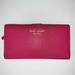 Kate Spade Bags | Kate, Spade Pink Wallet With Gold Accents | Color: Pink | Size: 6 1/2 Inches W Times 3 1/2 Inches H