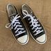 Converse Shoes | Leather Converse All-Star Unisex Sneakers | Color: Black | Size: M6 W8