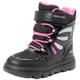 Geox J WILLABOOM Girl B A Ankle Boot, Black/Multicolor, 35 EU