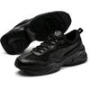 Sneaker PUMA "CILIA", Gr. 41, schwarz (puma schwarz, puma silber, peach bud), Synthetik, unifarben, sportlich, Schuhe