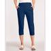 Blair Women's ClassicEase Stretch Capris - Blue - 14 - Misses