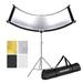 Neewer Small Clamshell Light Reflector/Diffuser with Carry Bag (39 x 18") 66600101