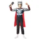 Smile ForeKids Thor Cosplay Costumes pour enfants Muscle COS Vêtements Harmmer Halloween Dam fur