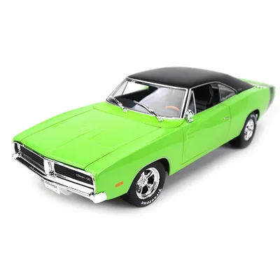 Maisto-Dodge Charger R/T Leges Die Cast Vehicles Collecemballages Model Car Toys 1:18 1969