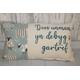 Welsh Quote Personalised Cushion- Quote Cushion- Duck egg Sheep long cushion. Personalised cushion-