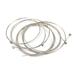 Vistreck 6 PCS Electric Guitar Strings (E-B-G-D-A-E) Steel Wire Strings Set Guitar Replacement Parts